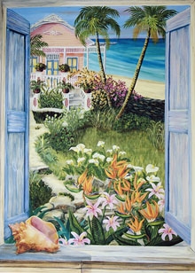 caribbean paintings by karla Bove