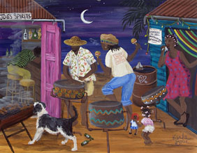 caribbean paintings by karla Bove