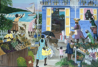 caribbean paintings by karla Bove