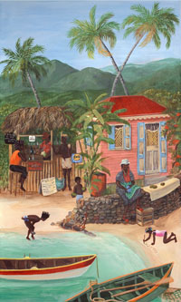 caribbean paintings by karla Bove
